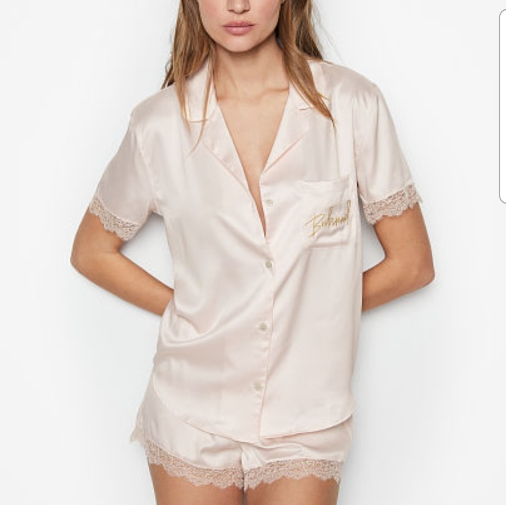 Victoria Secret bridesmaid Satin Short set 💕